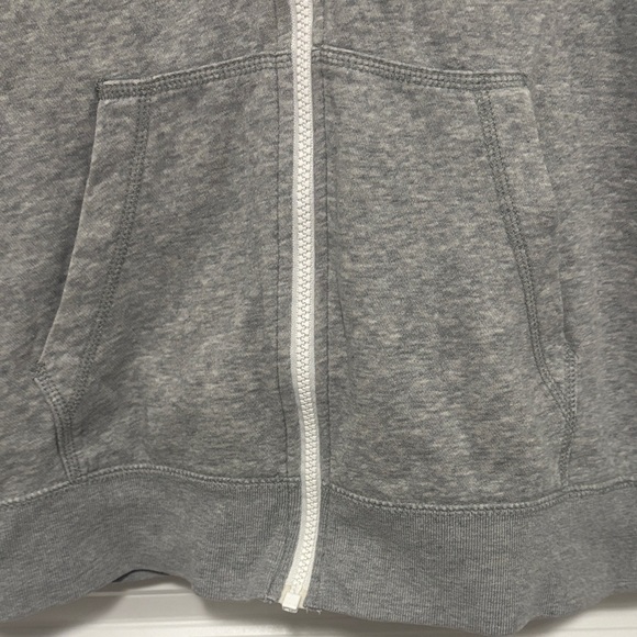 Nike Gray Full-Zip Hoodie - Picture 2 of 6